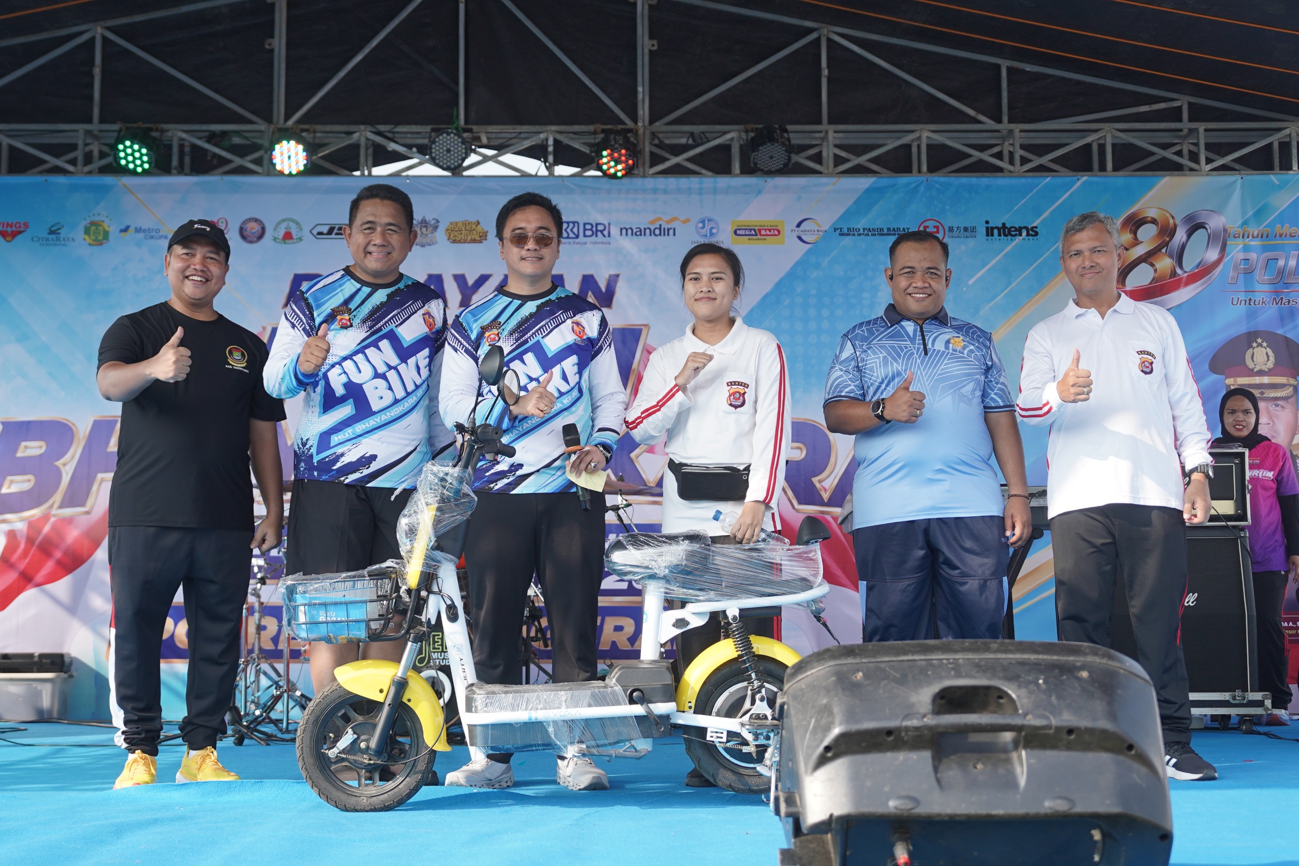 Polresta Tangerang Peringati Hari Bhayangkara Bersama Ribuan Masyarakat di Alun-Alun Tigaraksa